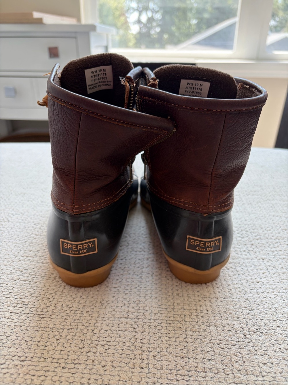 Sperry Saltwater Lace Up Duck Boot - Picture 5 of 8